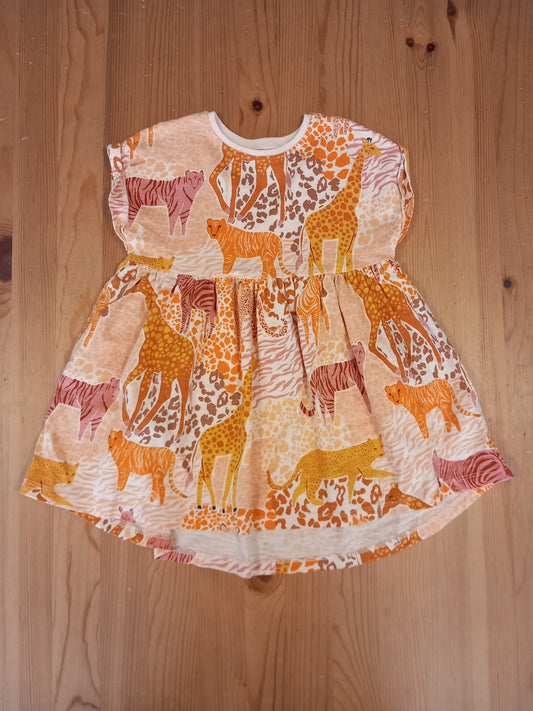 Bright Animals Dress - Girls 18-24 months - Next