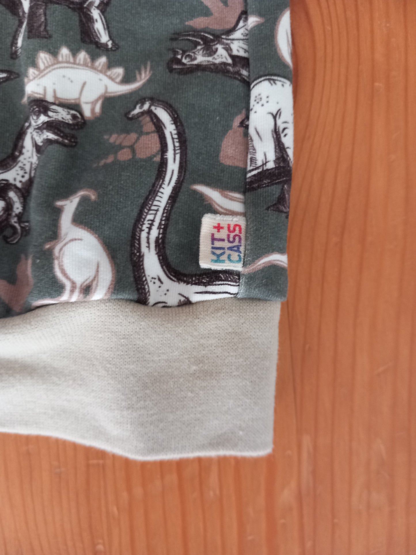Handmade Dinosaur Sweatshirt & Joggers Set - Boys 3-6 months - Kit & Cass