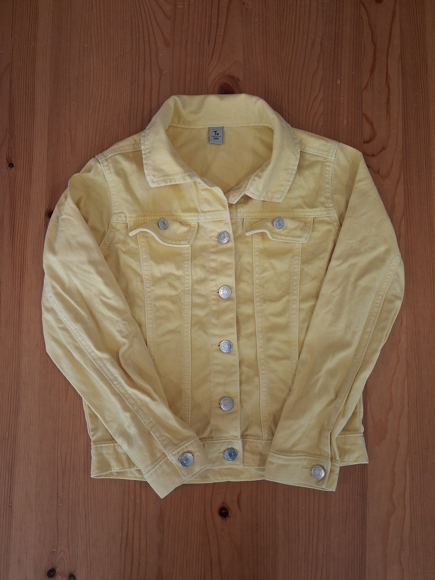Yellow Denim Jacket - Girls 9-10 years - TU