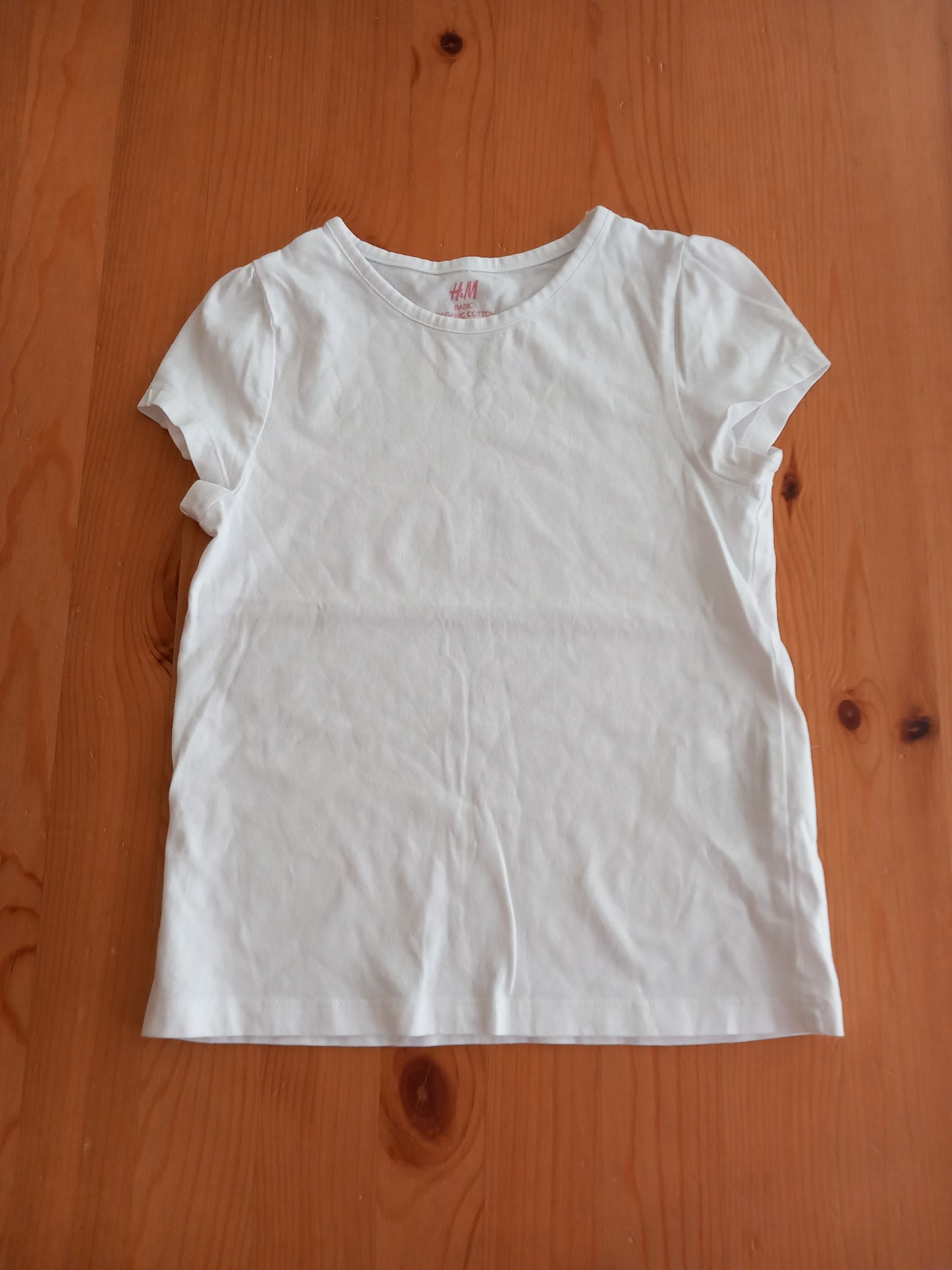 White T-Shirt - Girls 4-6 years - H&M