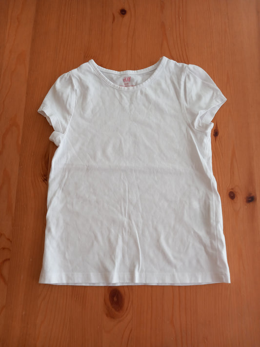 White T-Shirt - Girls 4-6 years - H&M