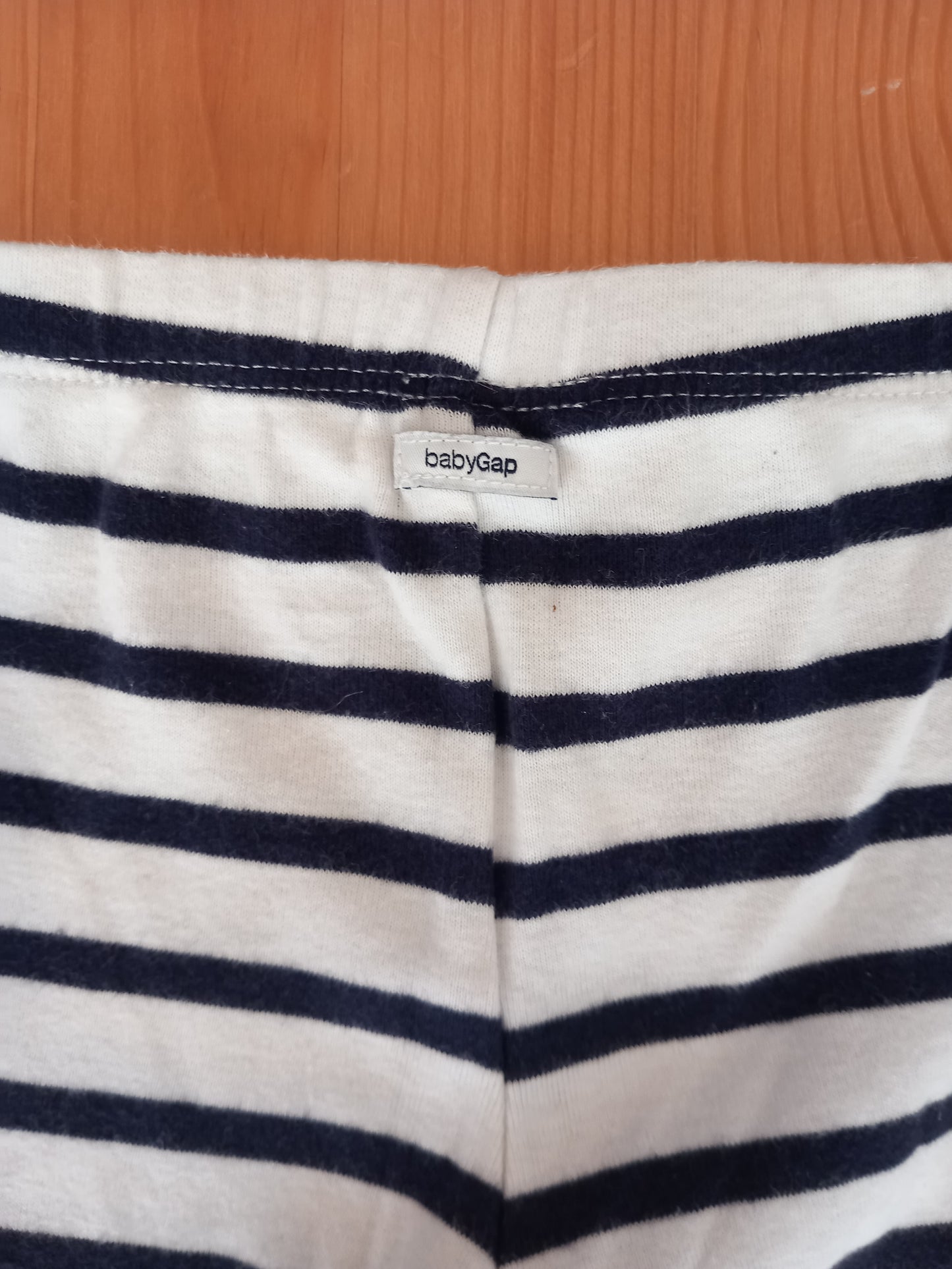 3 x Pairs of Lightweight Trousers With Elasticated Waistbands - Boys 6-12 months - Baby Gap