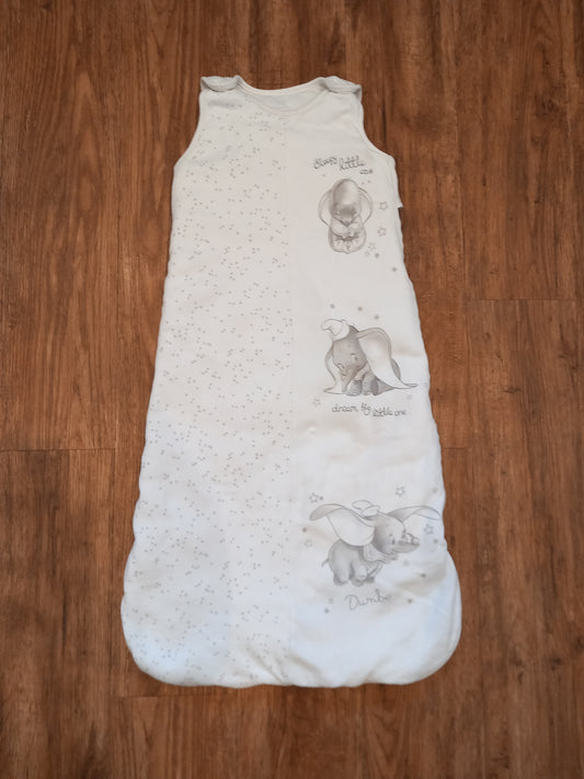 Dumbo 2.5 Tog Sleep Bag - Unisex 12-18 months - Disney Baby at George