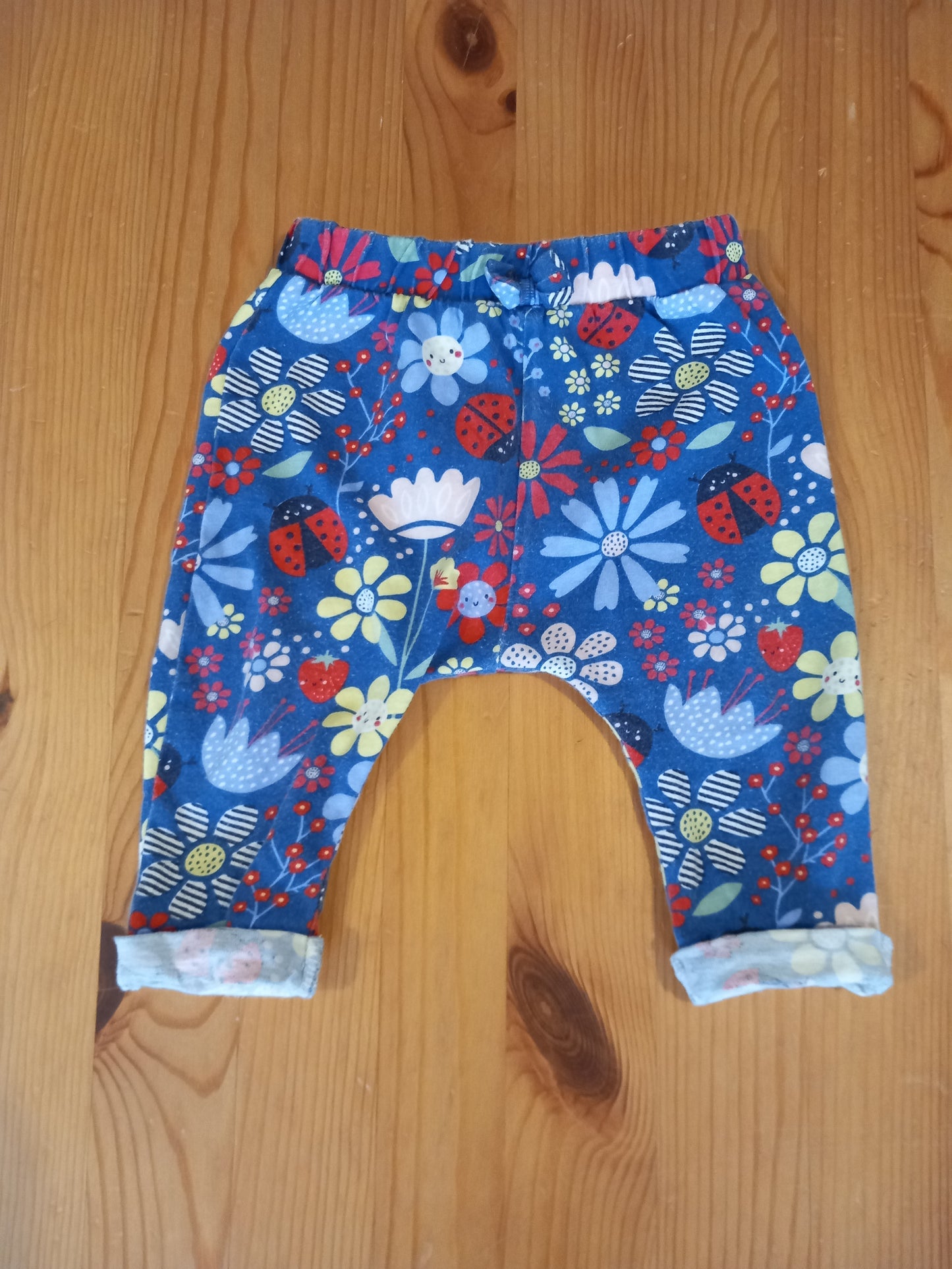 Ladybird & Flowers Long Sleeve Top & Leggings Set - Girls 3-6 months - Bluezoo