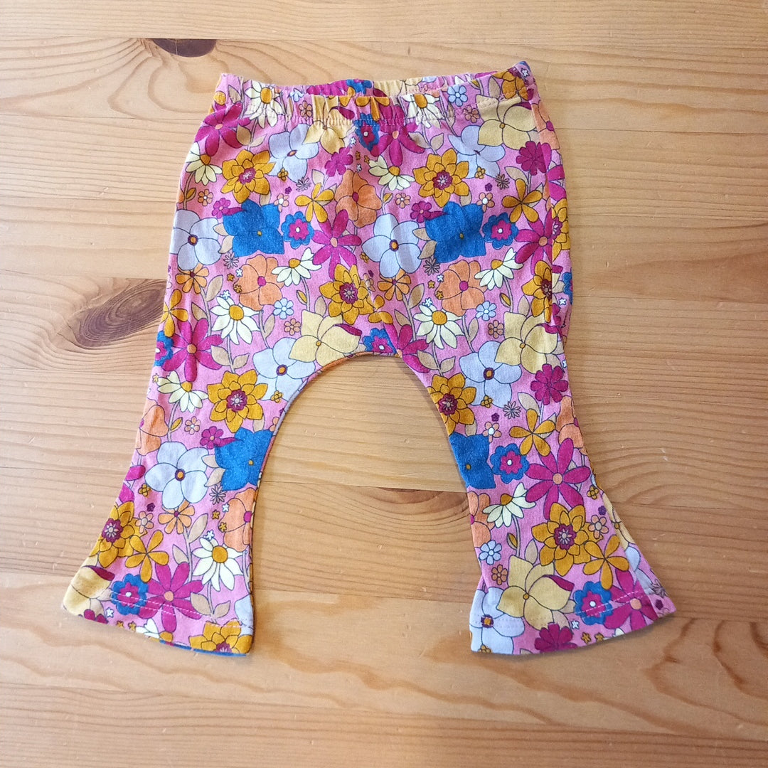 Floral Stretch Trousers - Girls 3-6 months - Next