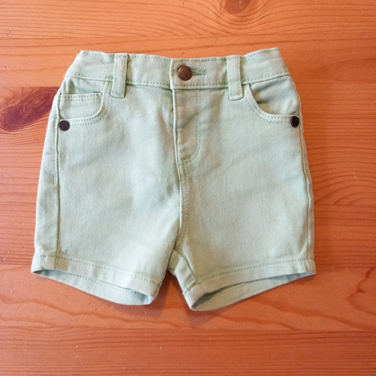 Light Green Shorts - Girls 3-6 months - M&S