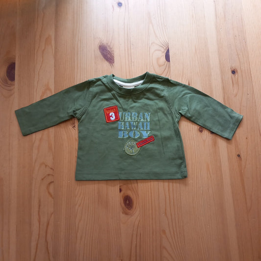 Urban Hawaii Boy Long Sleeve Top - Boys 3-6 months - Morris Mouse