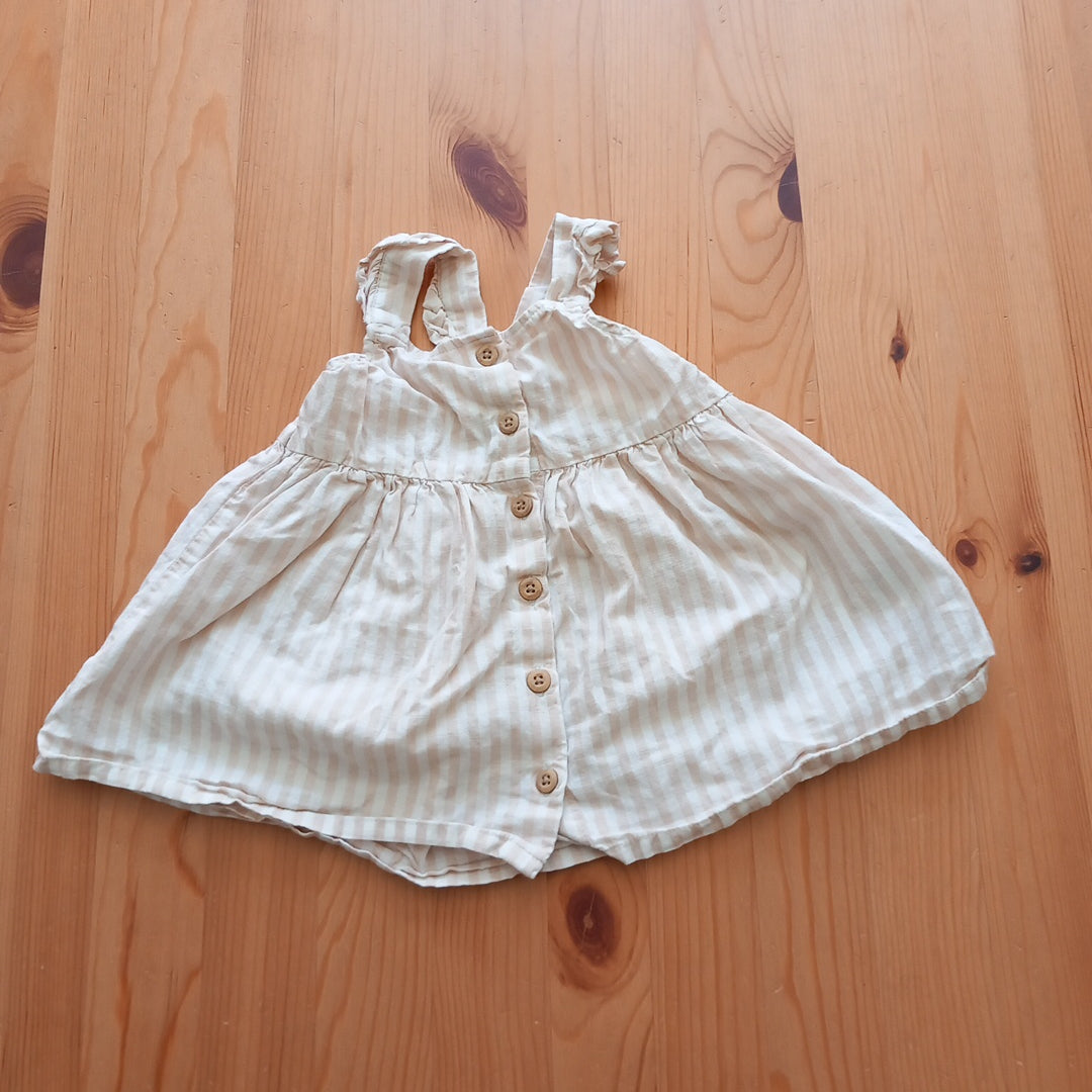 Stripey Summer Dress - Girls 4-6 months - H&M