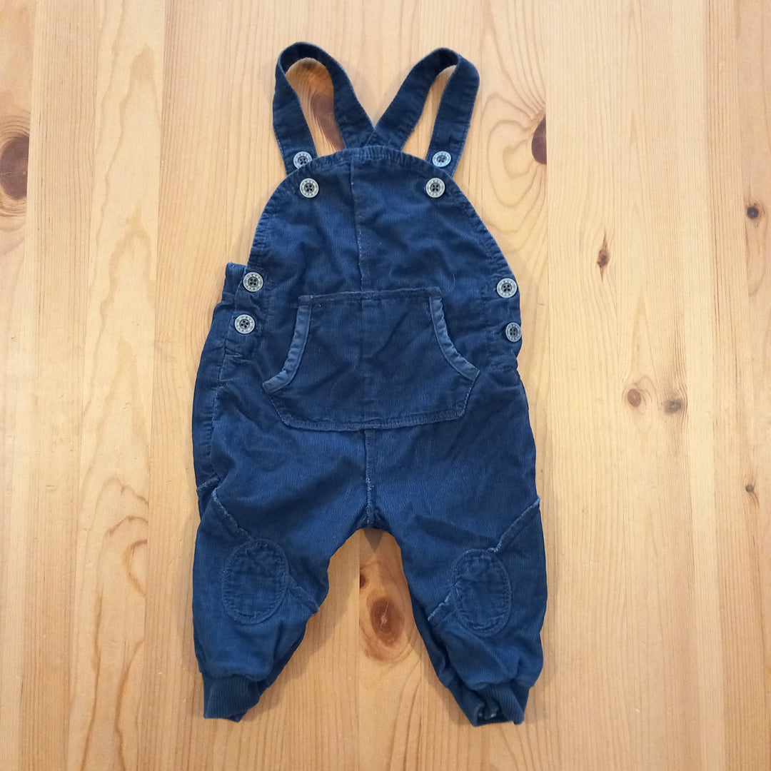 Navy Corduroy Dungarees - Boys 6-9 months - Next