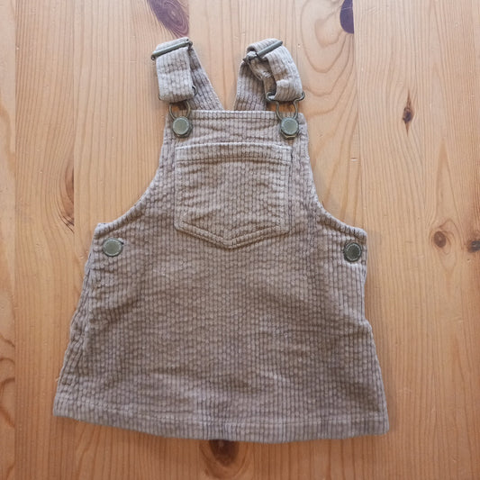 Light Brown Corduroy Pinafore Dress - Girls 3-6 months - Next