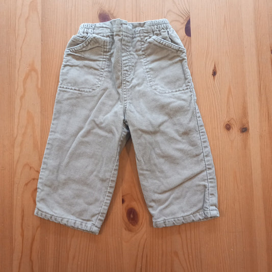 Cream Soft Feel Trousers - Boys 9-12 months - Next