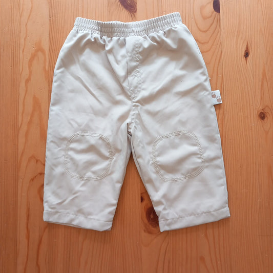 Cream Soft Feel Trousers - Boys 6-9 months - Lynnat