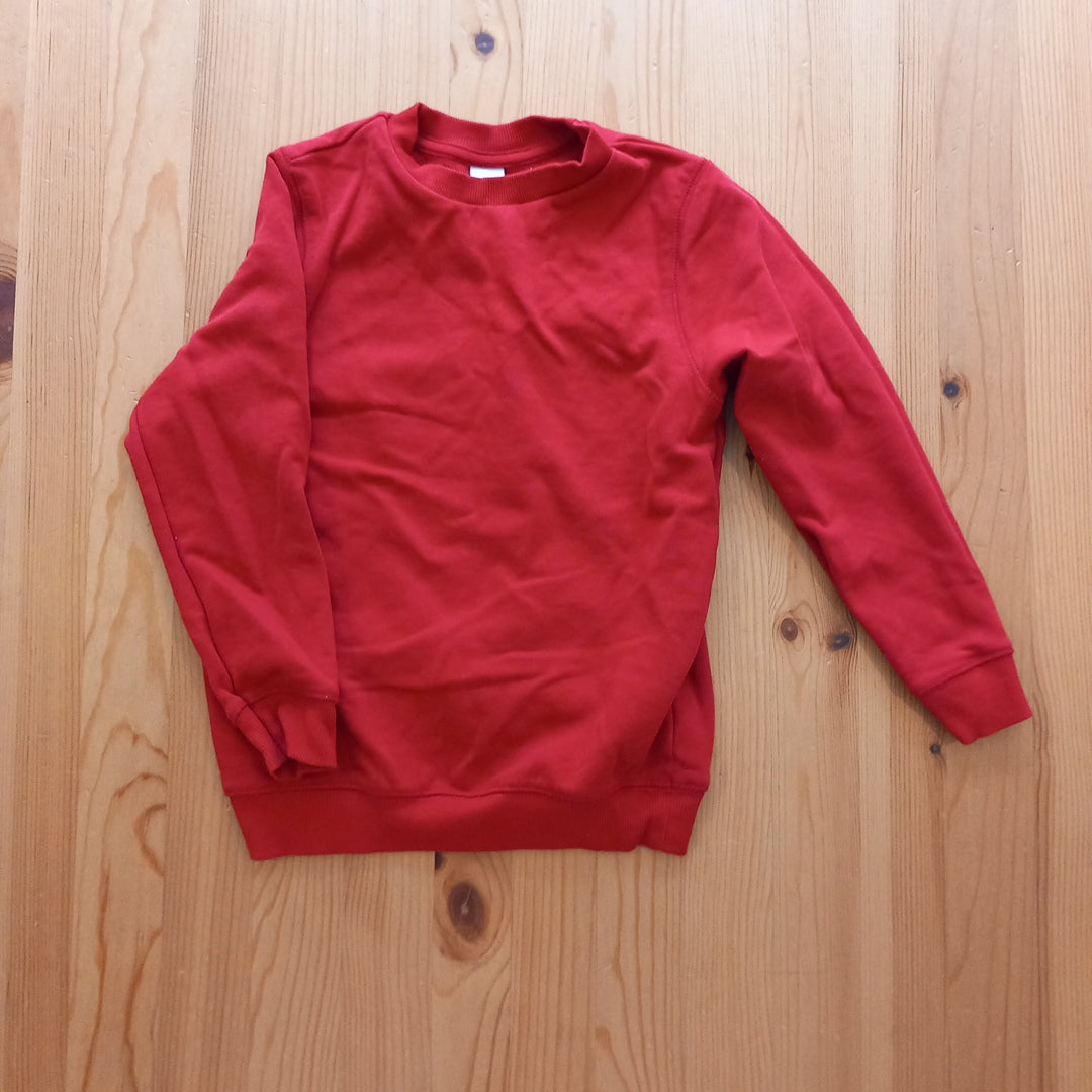 Red School Sweatshirt - Unisex 6 years - TU