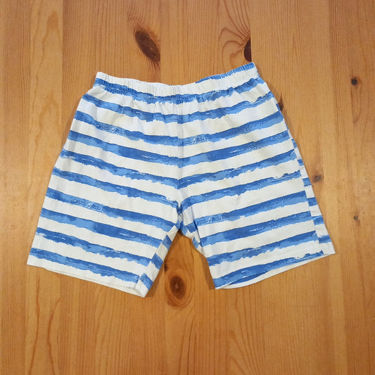 Blue And White Striped Pyjama Shorts - Unisex 9-10 years - F&F