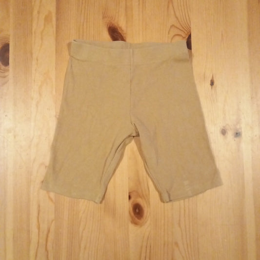 Beige Ribbed Shorts - Girls 10-11 years - Nutmeg