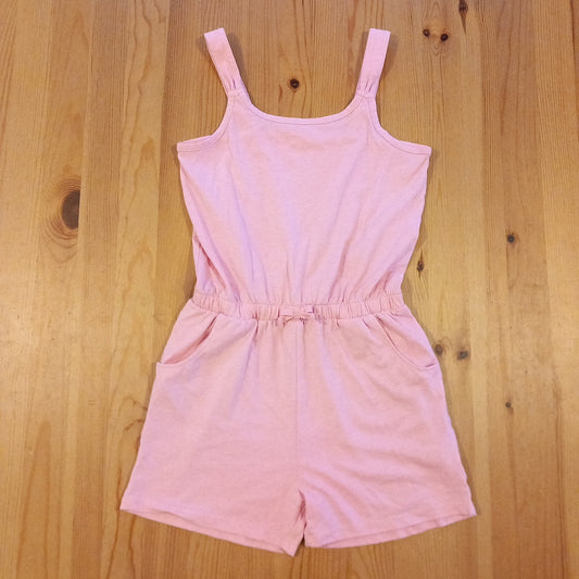 Pink Playsuit (a few small marks) - Girls 10-11 years - George