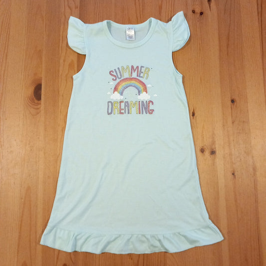 Summer Dreaming Nightie (bobbling) - Girls 10-11 years - Peacocks