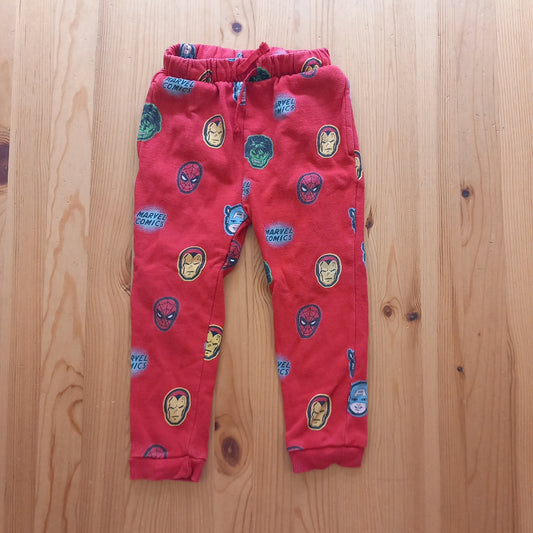 Playwear (bobbling) Marvel Joggers - Boys 3-4 years - TU