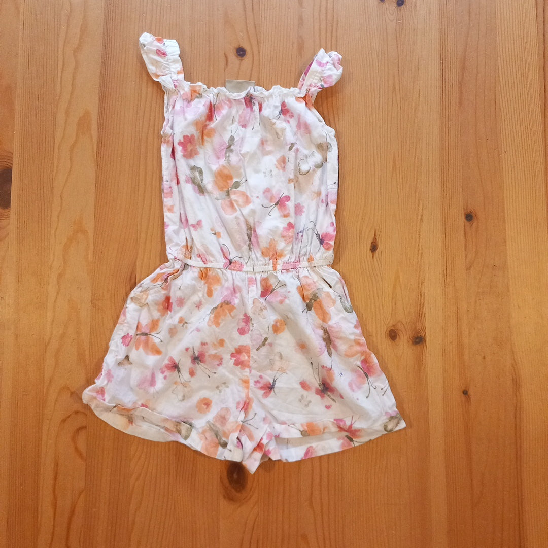 Playwear (some marks) Butterflies Playsuit - Girls 3-4 years - Next