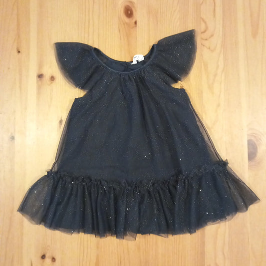 Glittery Dress With Net Outer Layer - Girls 18-24 months - H&M