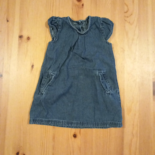 Denim Dress - Girls 12-18 months - Matalan