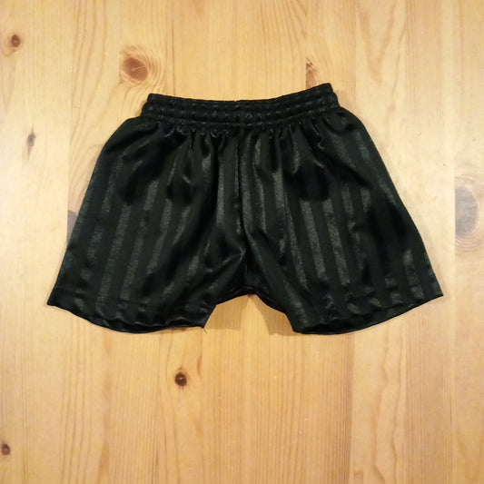 Black School Sports/P.E. Shorts (personalised with Lily) - Girls 3-4 years - Medallion