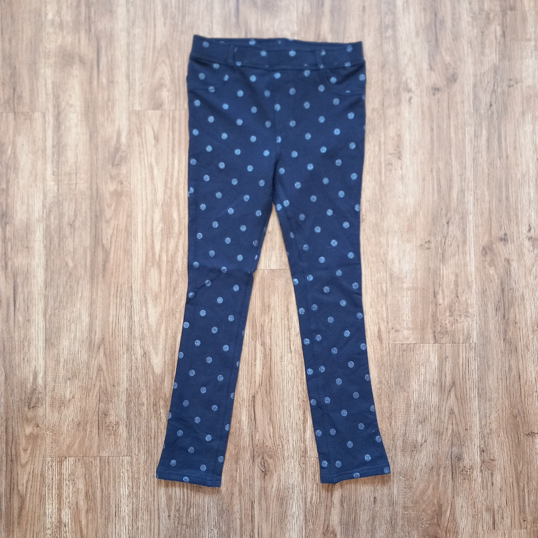 Stretchy Trousers With Glittery Spots - Girls 9-10 years - H&M