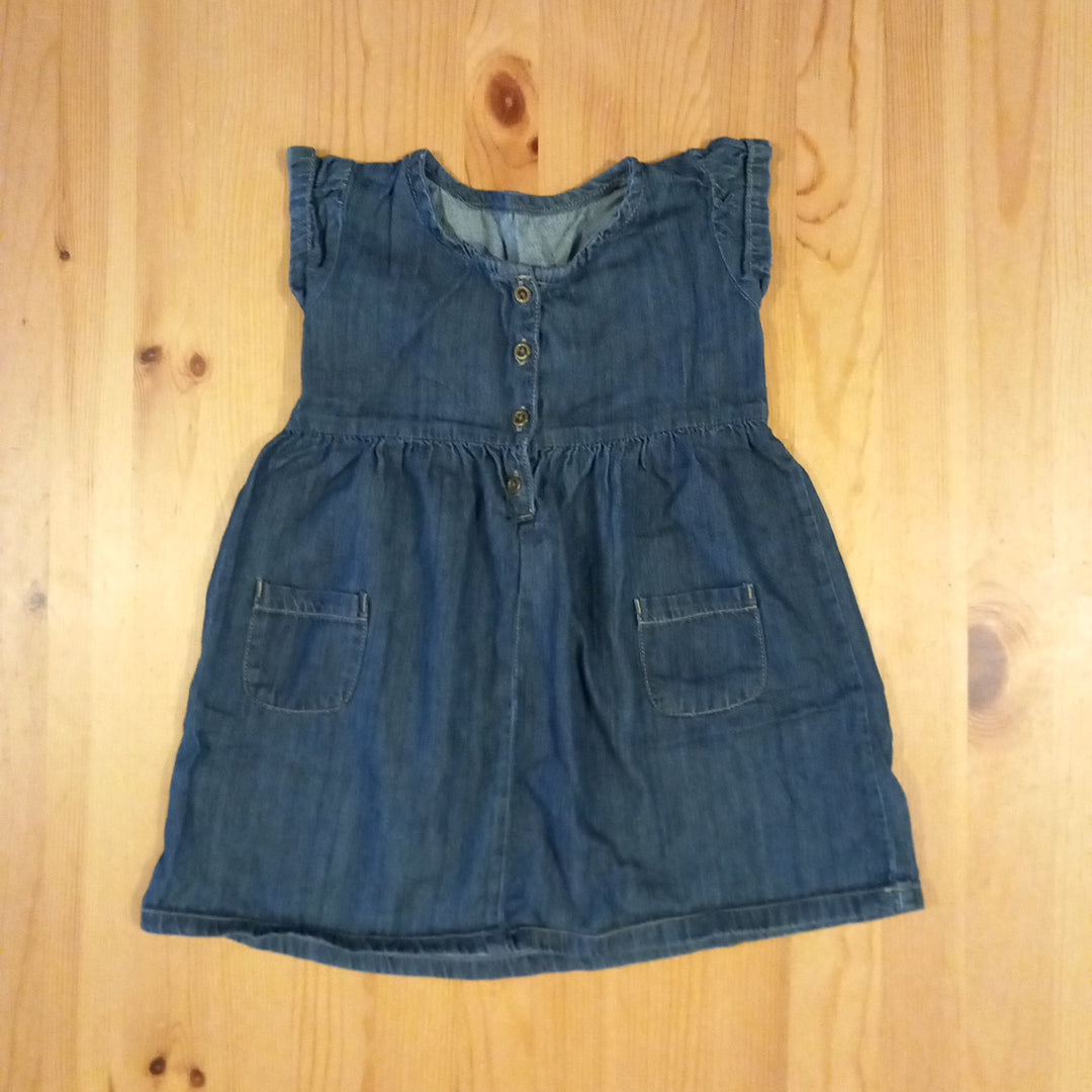 Denim Dress - Girls 3-4 years - Lily & Dan