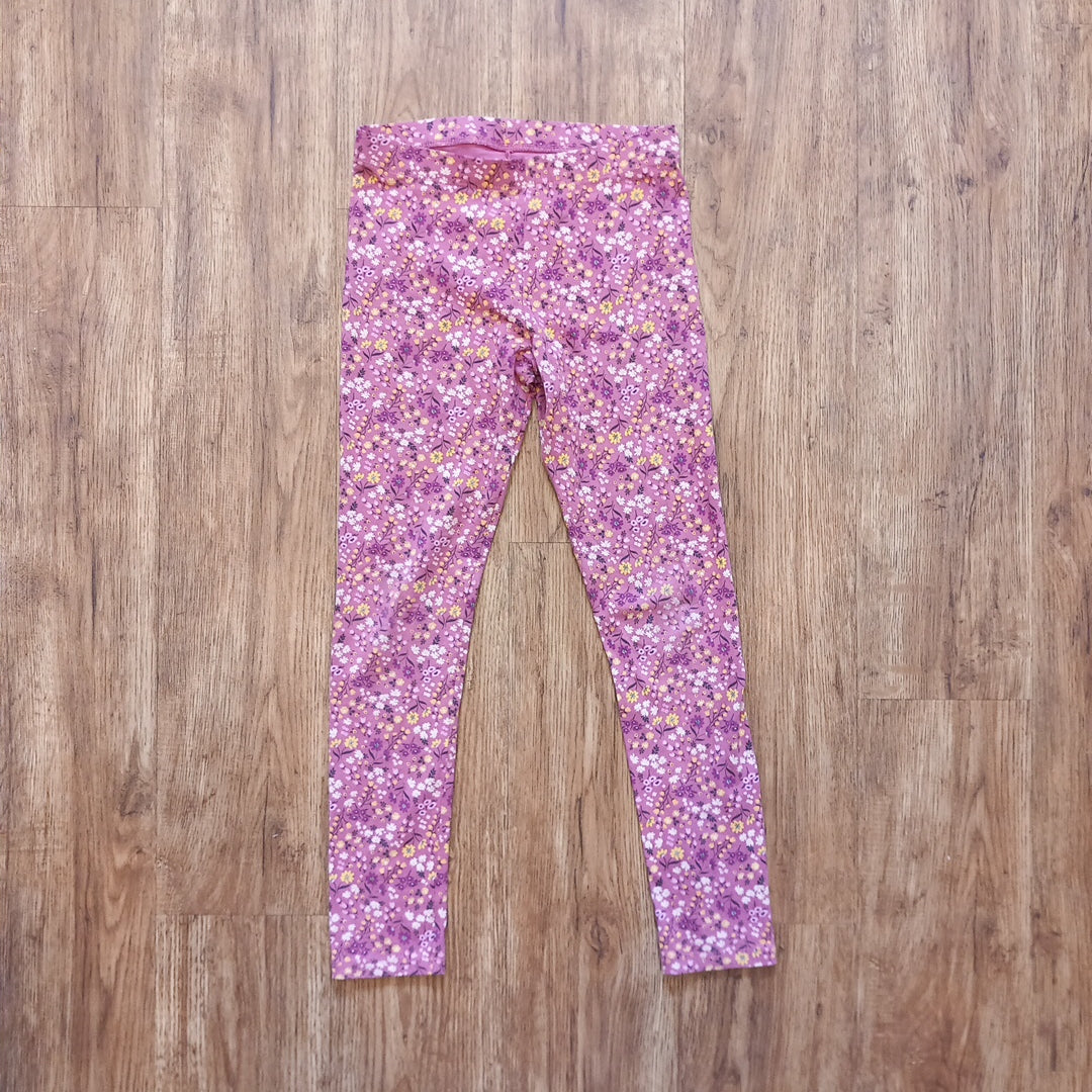 Pink Floral Leggings - Girls 9-10 years - F&F