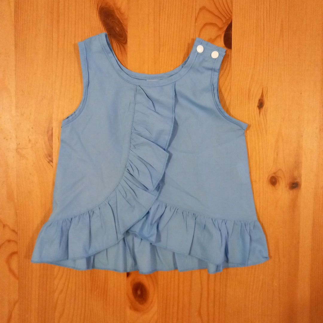 Blue Top - Girls 9-12 months -Shein