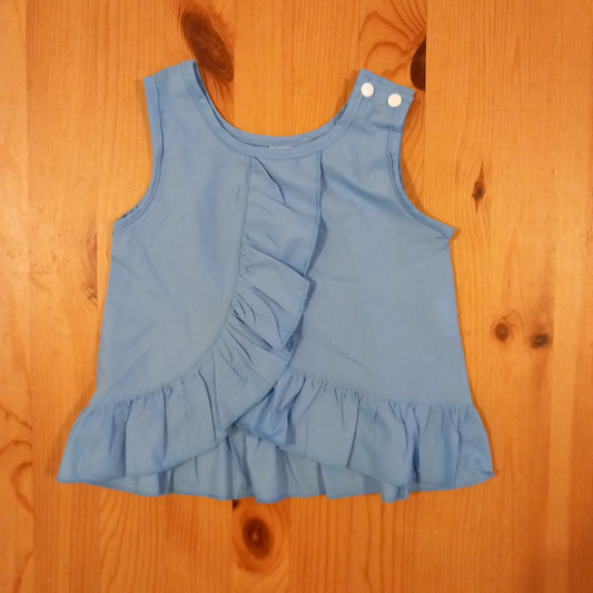 Blue Top - Girls 9-12 months -Shein