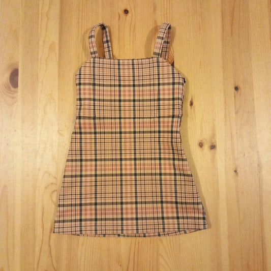 Checked Pinafore Dress - Girls 5-6 years - F&F