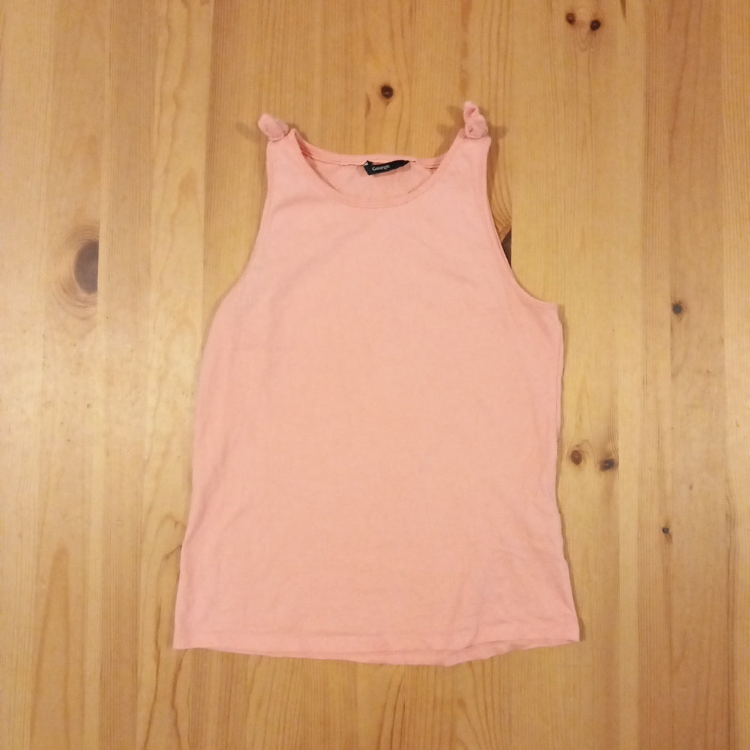 Pink Vest Top - Girls 12-13 years - George