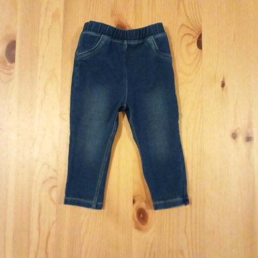 Navy Jeggings - Unisex 9-12 months - George