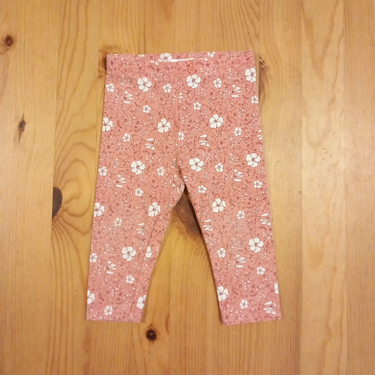 Pink Floral Leggings - Girls 6-9 months - Next