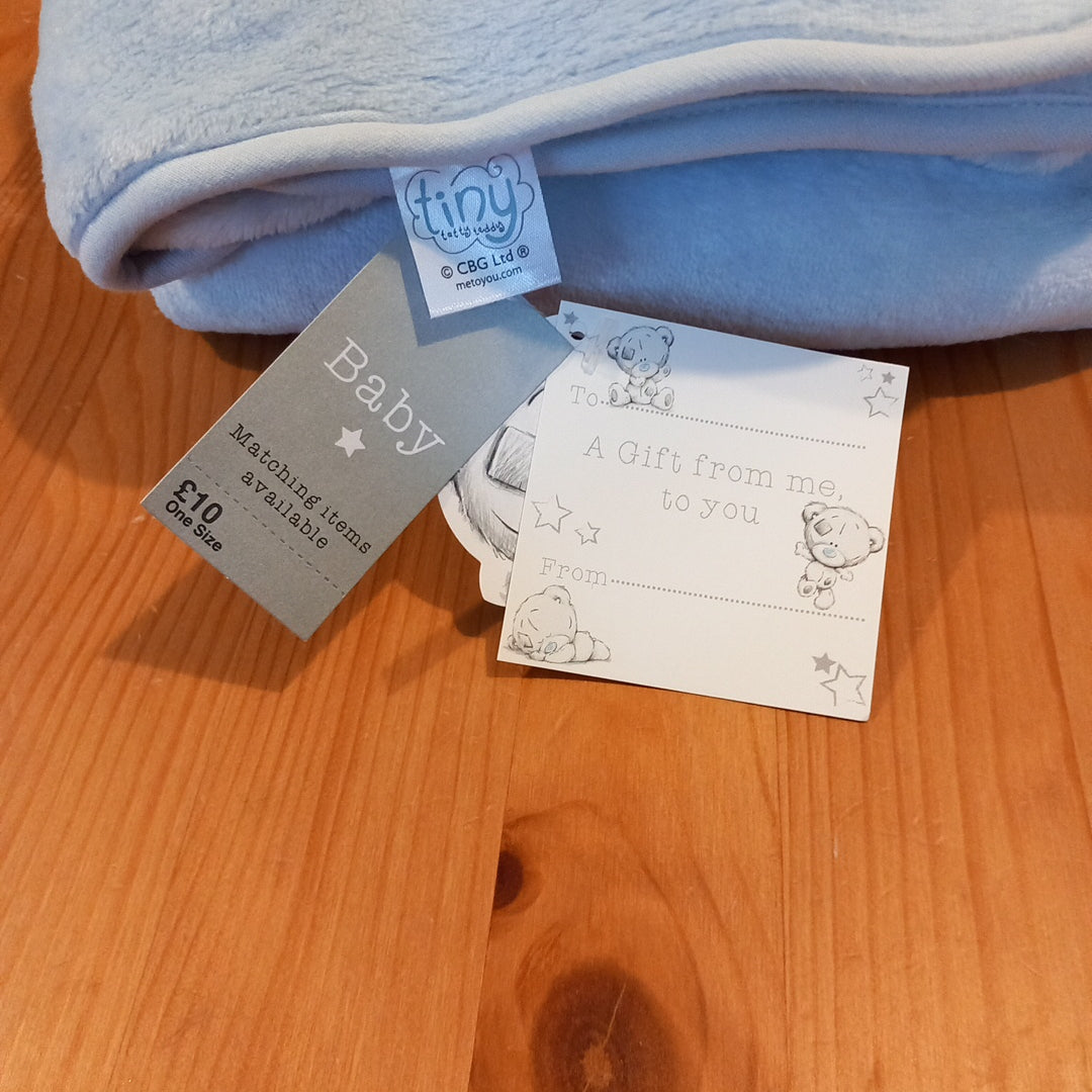 Blue Soft Feel Blanket (BNWT) - Matalan