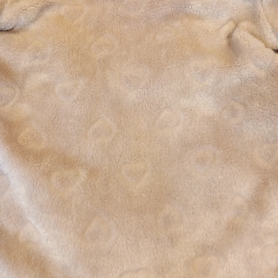 Light Pink Hearts Soft Feel Dressing Gown - Girls 9-12 months - TU