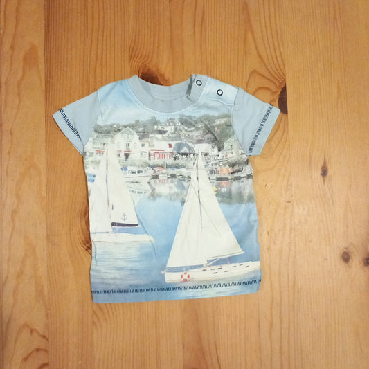 Boats T-Shirt - Boys up to 1 month - Next