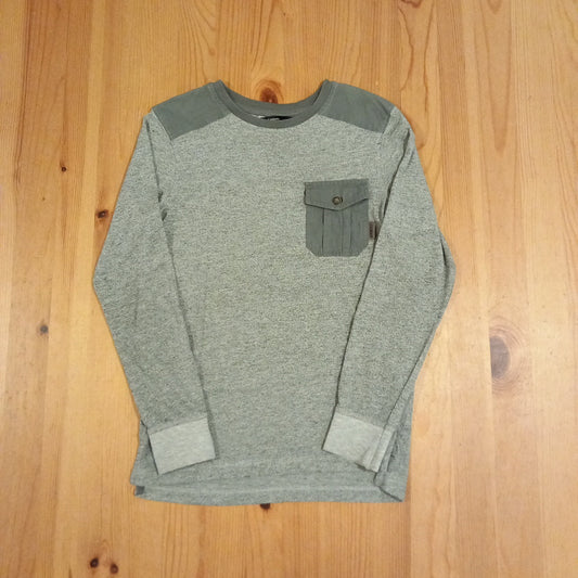 Long Sleeve Grey Top - Boys 9-10 years - George