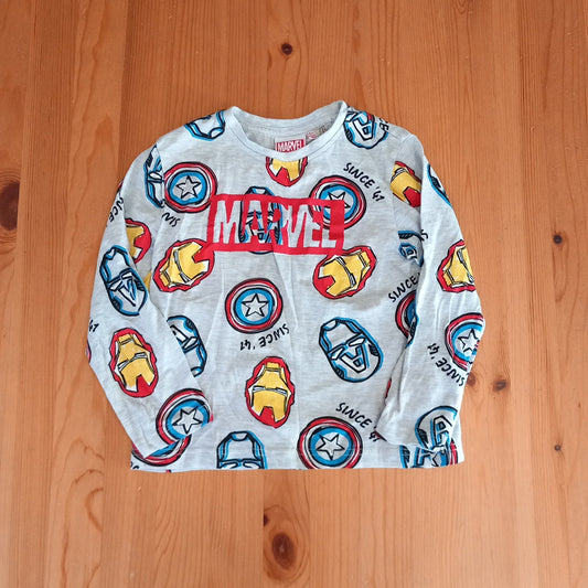 Marvel Long Sleeve Top - Boys 4-5 years - Primark