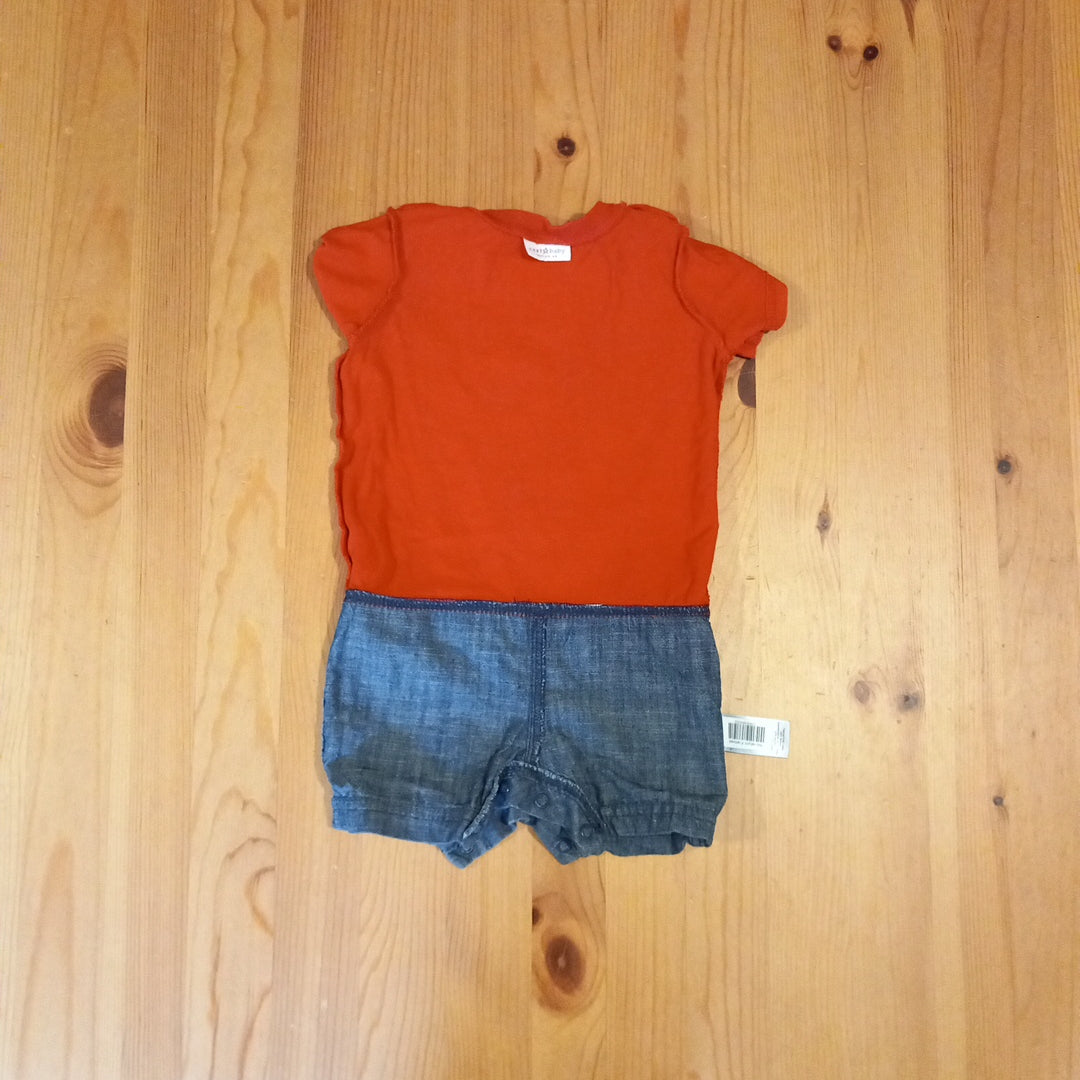 Sailor Dog All In One Short Sleeve Bodysuit - Boys 6-9 months - Next