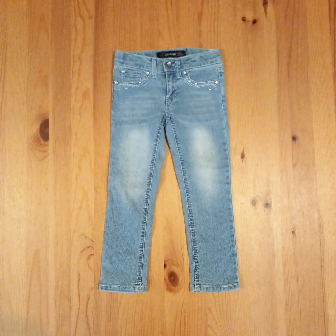 Light Blue Distressed Look Jeans - Girls 5 years - Jordache
