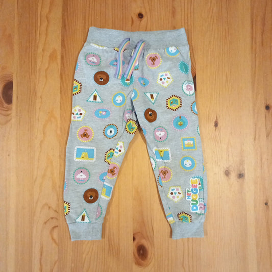 Playwear (signs of wear) Hey Duggee Joggers - Girls 2-3 years - George