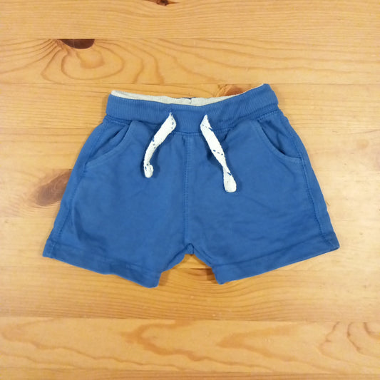 Blue Jersey Shorts - Boys 6-9 months - Zara