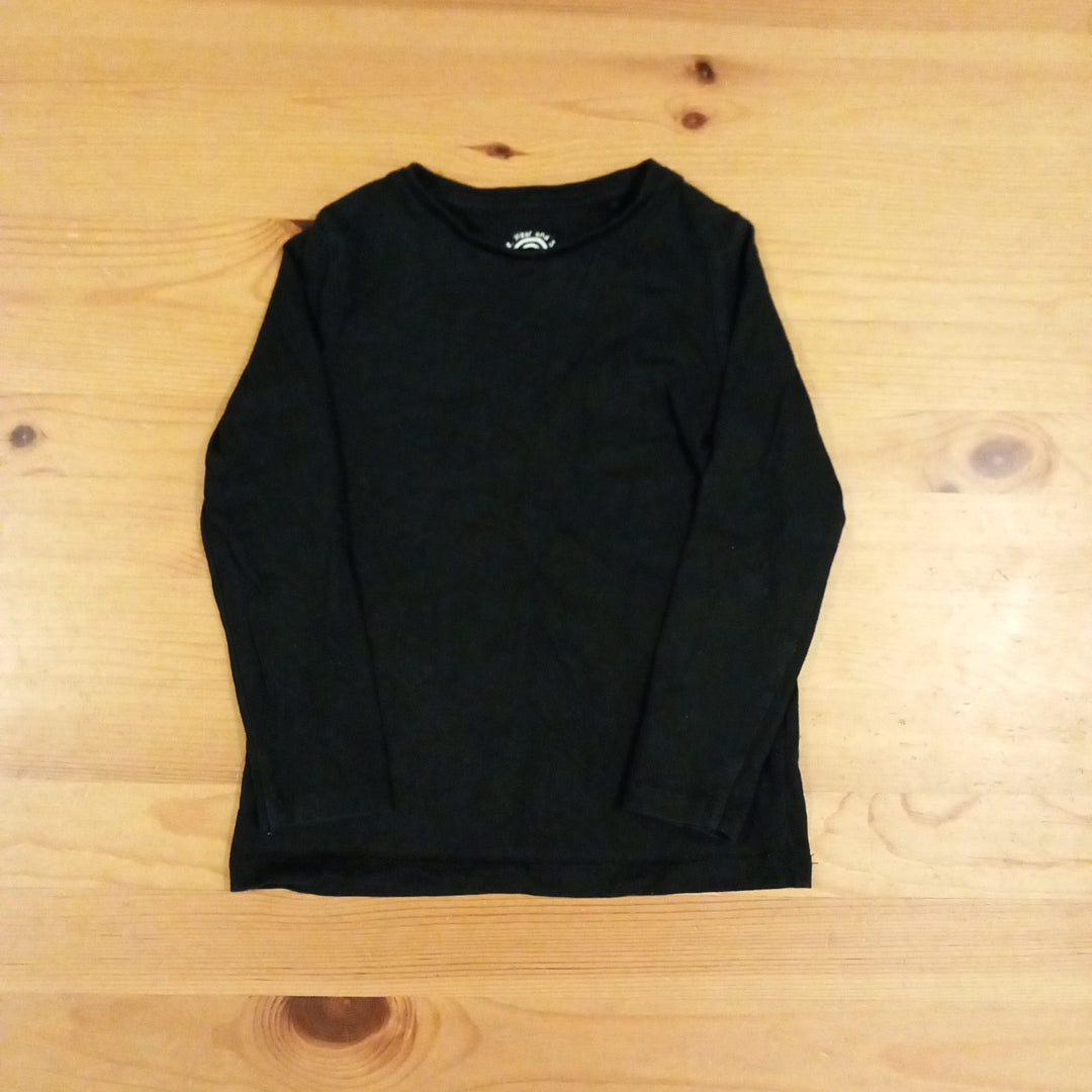 Black Long Sleeve Top - Girls 4-5 years - F&F