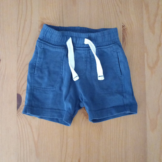 Navy Jersey Shorts - Boys 3-6 months - Mothercare