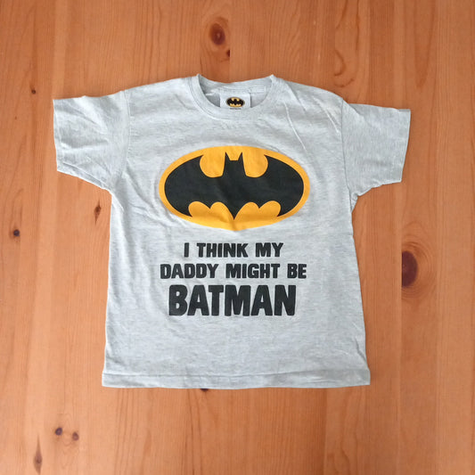 Grey Batman T-Shirt - Boys 7-8 years - Pep&Co