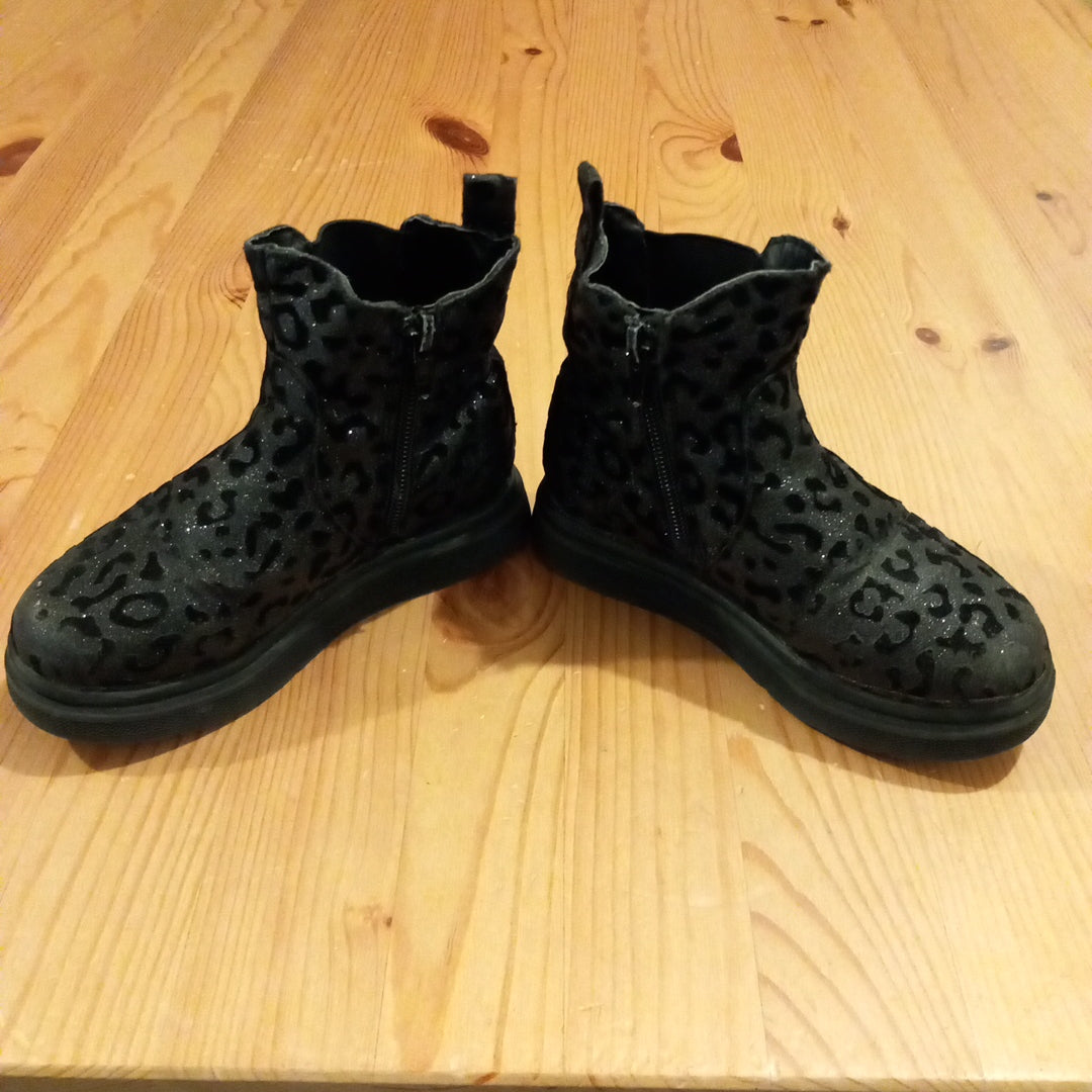 Matalan leopard print boots best sale