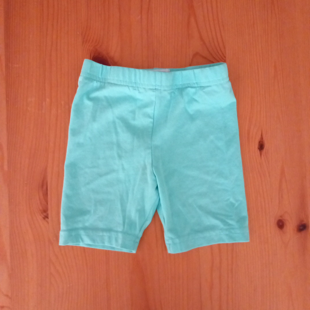 Turquoise Palm Trees Oversized Cropped/Short T-Shirt & Cycling Shorts - Girls 4-5 years - Primark