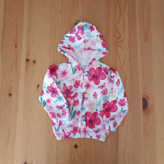 Floral Lightweight Jacket - Girls 2 years - Bobora